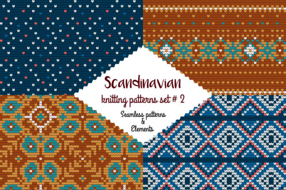 30 Scandinavian Knitting Patterns 2: A Collection for Designers and Crafters