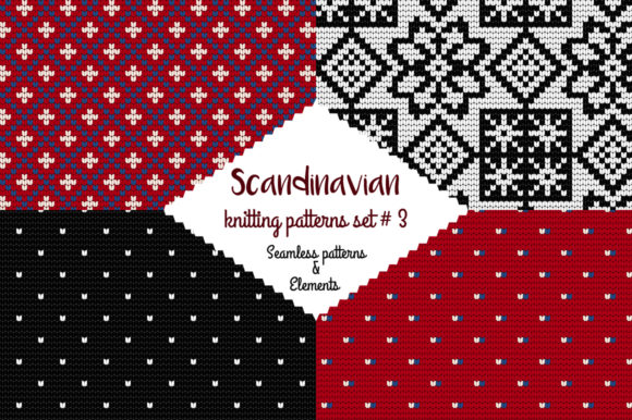 30 Scandinavian Knitting Patterns 3: A Resource for Designers and Creators