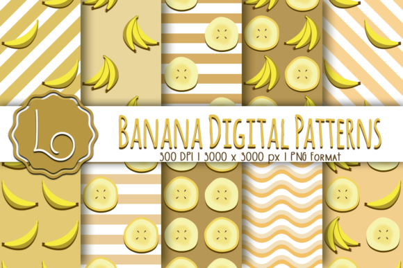 Banana Digital Patterns