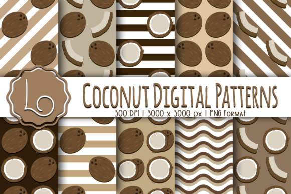 Coconut Digital Patterns: A Creative Resource for Designers and Makers