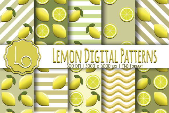 Lemon Digital Patterns
