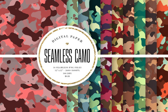 Military Seamless Patterns