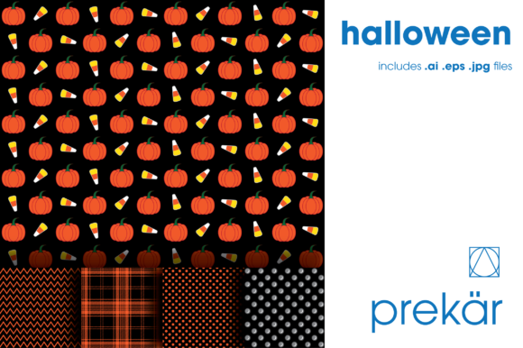 Seamless Halloween Design