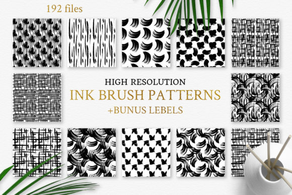 Seamless Patterns Iink Splash Watercolor
