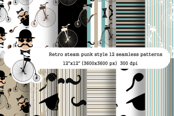 Steampunk Elegance in Every Pattern