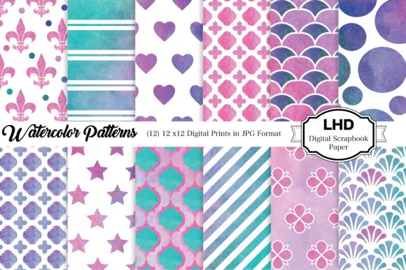 Watercolor Patterns for Creative Expression